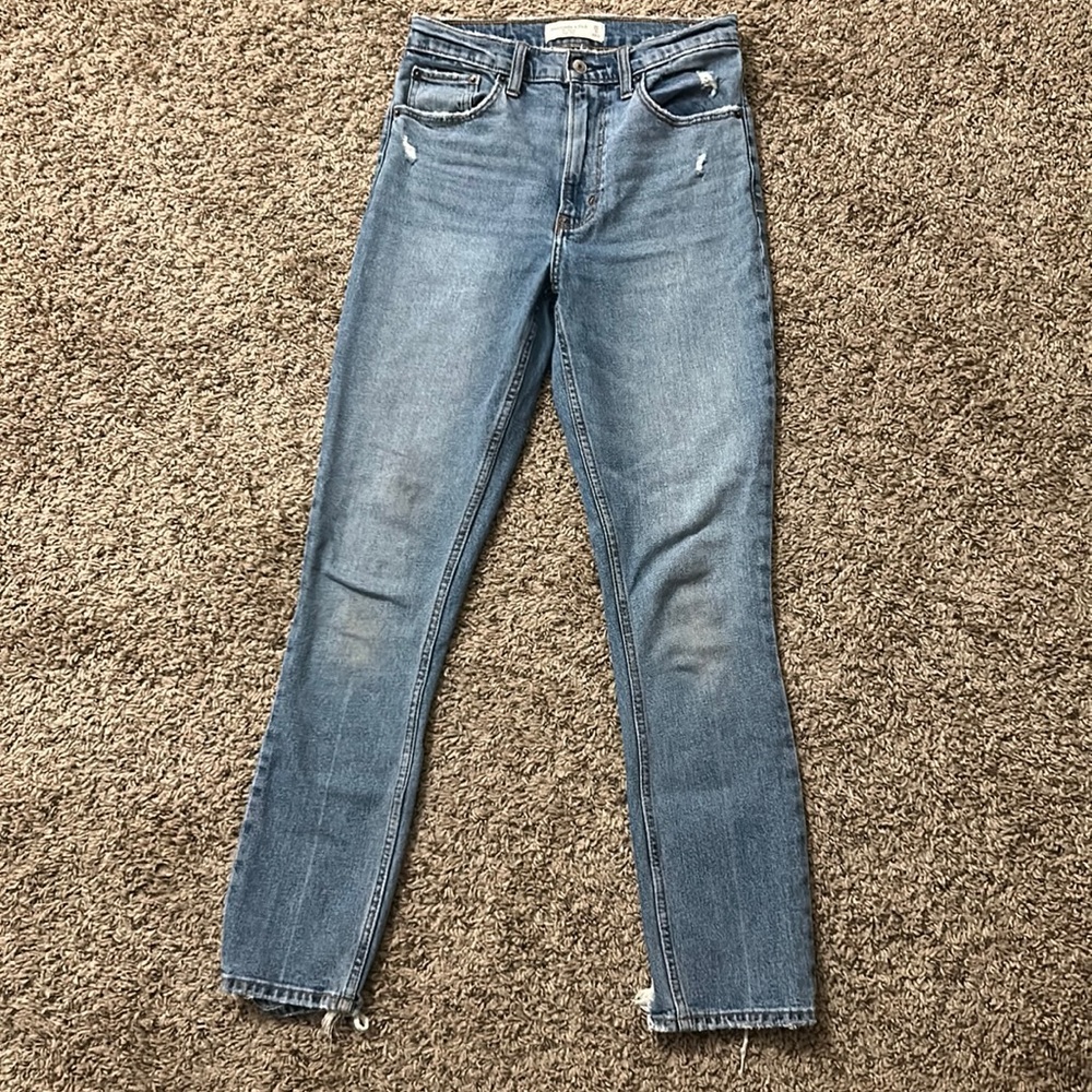 Abercrombie Skinny High Rise 0R